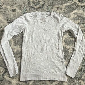 Lululemon Floral Textured Rest Less Pullover